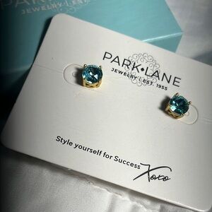Park Lane Impression Post Earrings Turquoise